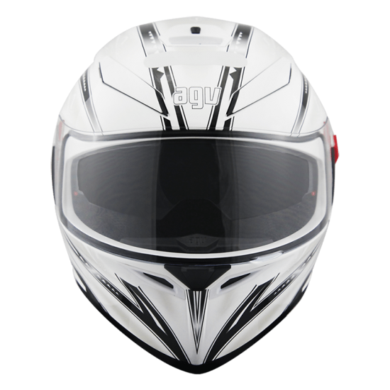 CAPACETE AGV K3 SV FLORENCE BRANCO/CINZA